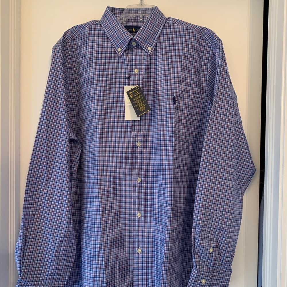 NWT Ralph Lauren Long sleeve Button Up